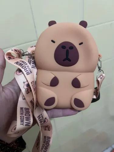 Bolsinha capivara infantil