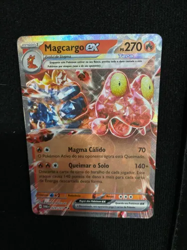 Carta Pokémon Magcargo ex (029/167)