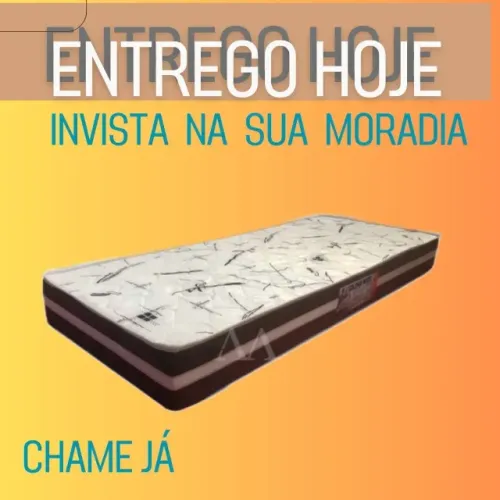Colchão Solteiro D28 Entrego Hoje /Pagamento Quando recebe o Produto
