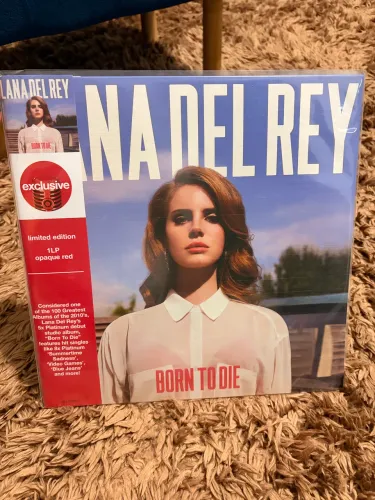 Lana Del Rey Born To Die Disco de Vinil Edição Limitada Vermelho Obi