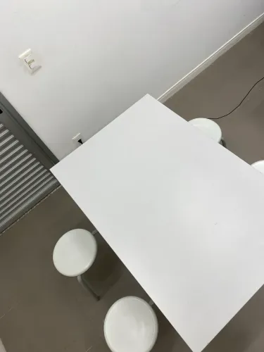 Mesa refeitório 4 lugares 