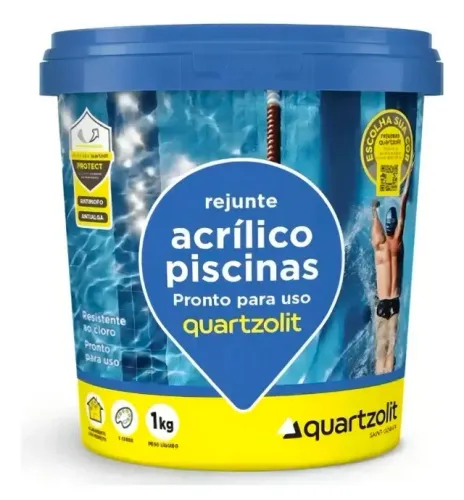 Quartzolit Rejunte Acrílico Piscinas 1kg - VERDE FLORESTA