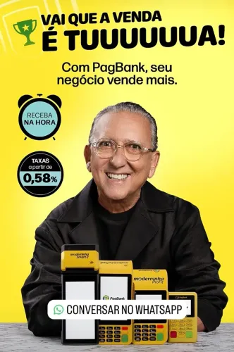 Moderninha e Minizinha PagBank - Aceite Cartão e PIX Hoje!