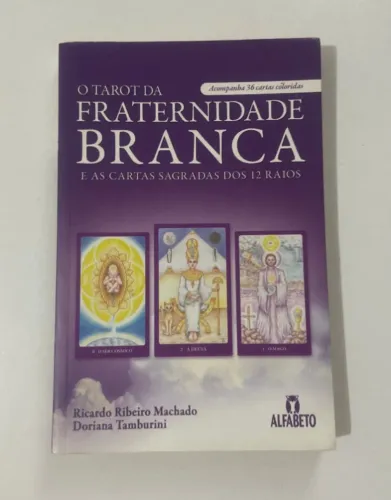 Tarot da Fraternidade Branca - livro com cartas