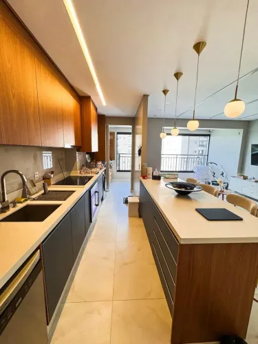 Lindo apartamento para aluguel ou venda totalmente mobiliado com 88 me com 2 quartos e sal