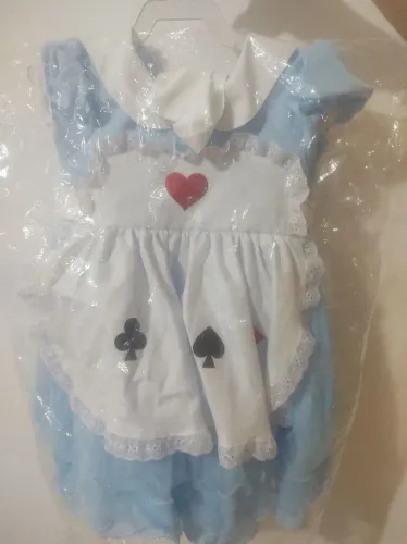 Vestido Alice no país das maravilhas