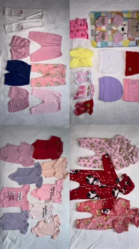 Lote de Roupas de bebê menina 0 a 6 meses( vendo separados tbm as peças ) ou o lote todo !