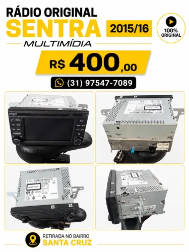 Vendo Rádio Sentra