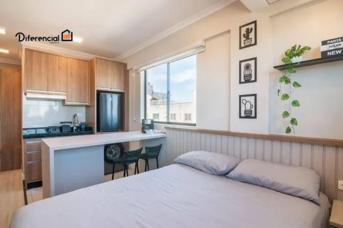Studio com 1 dormitório para alugar, 22 m² por R$ 2.650,00/mês - Jardim Botânico - Curitib
