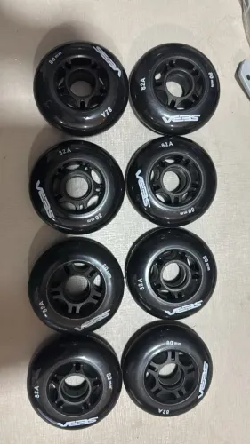 8 rodas para patins 80mm Seba 82A