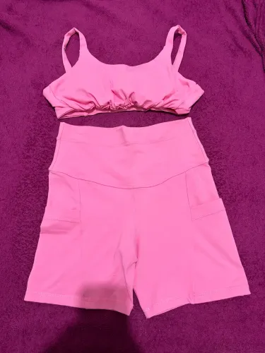 Conjunto poliamida com bolso