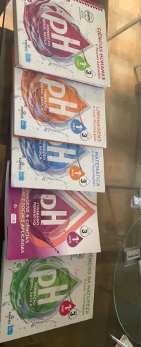 Livro 1 ano ensino médio escola sesc semi novos 