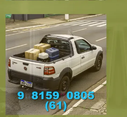 Frete em Ceilândia! Transporte seguro e rápido para sua mudança!