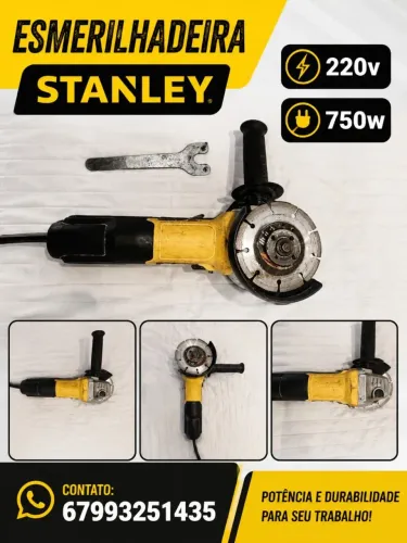 Esmerilhadeira Stanley <br>Stanley <br>220v <br>750w