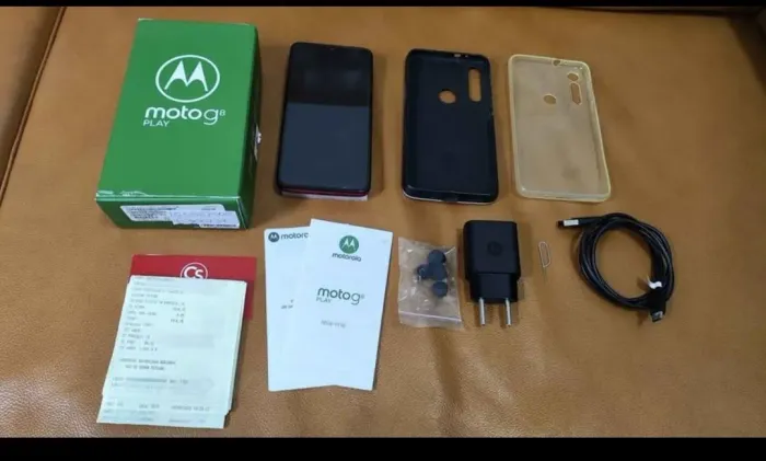 Moto g player 8 na caixa