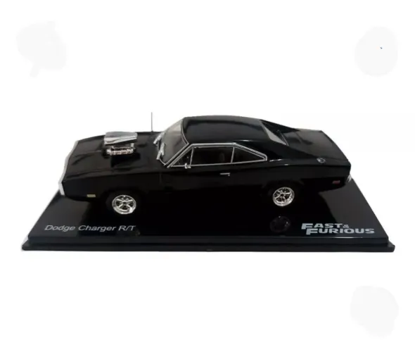 Miniatura Dodge Charger R-T - Escala 1/43 - Coleção Velozes e Furiosos