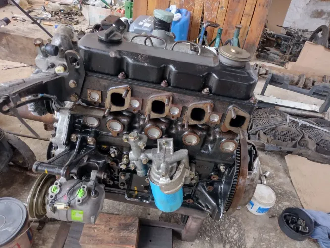 Motor TD27 parcial - Nissan D21 2.7 e Nissan Pathfinder 2.7