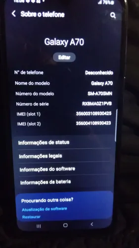Celular A70 