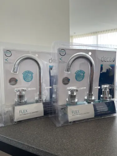 Misturador para Lavatório Deca Flex Mesa Bica Alta Cromado
