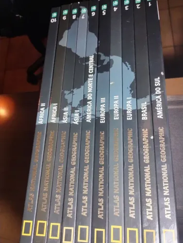 Coleção Atlas National Geographic - 10 Volumes