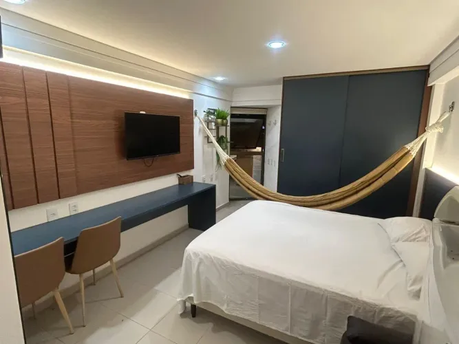 Flat beira mar Jardim Oceania