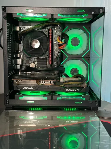PC Gamer com Placa RX 6600 8GB