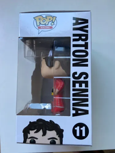 ORIGINAL FUNKO POP RACING FORMULA 1 - AYRTON SENNA 11 - NOVO NA CAIXA
