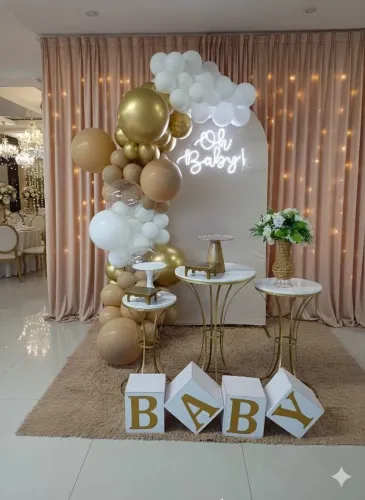 Decoração baby chá