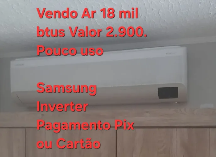 Ar Condicionado 18 mil Btus