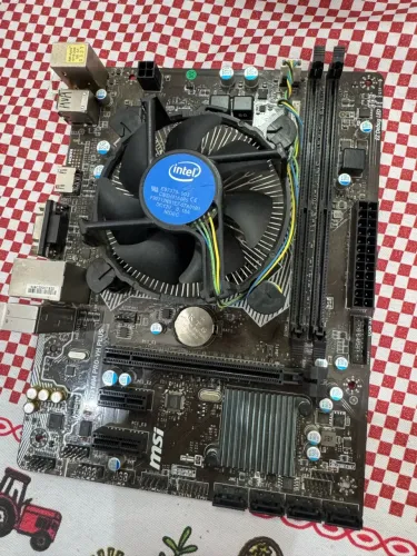 Processador Intel core i5-7400 3.0Ghz, 6Mb cache, 4 núcleos + Placa mãe MSI H110M DDR4.