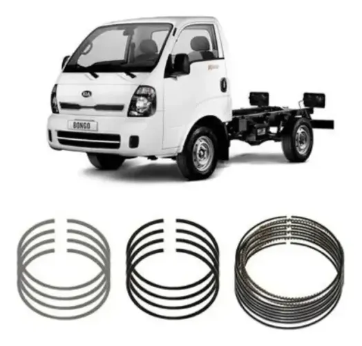 Jogo Anel de segmento Std Kia Bongo K2500 2.5 16v 