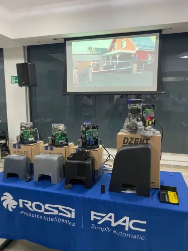 O motor ideal para seu portão, Rossi já instalado