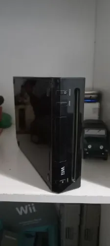 Nintendo Wii Black Leia.
