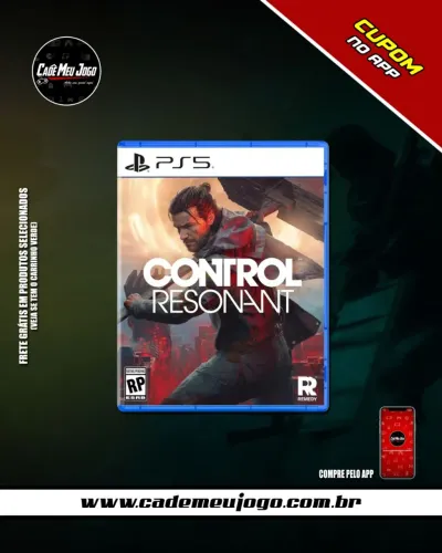 Control Resonant PS5 - Mídia Física - Lacrado