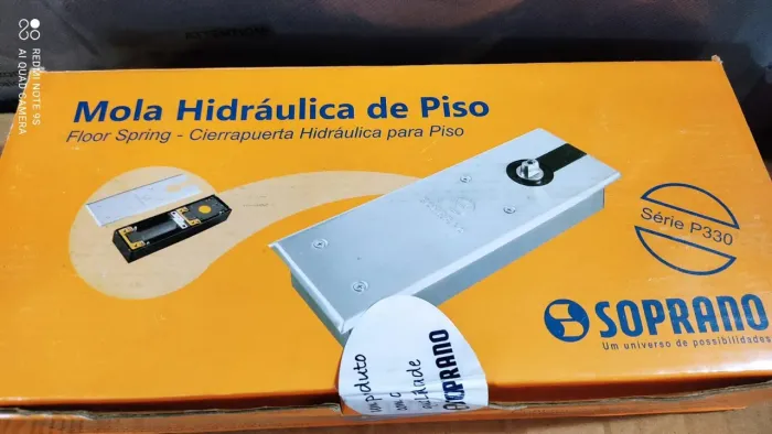 Mola De Piso Portas De Vidro Modelo P330 Soprano