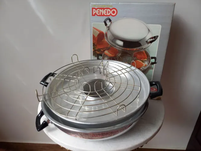 Churrasqueira assadeira para fogão Penedo décadas 80/90