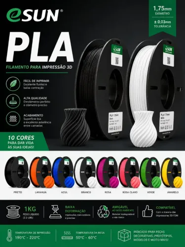 Filamento 3D PLA ESUN