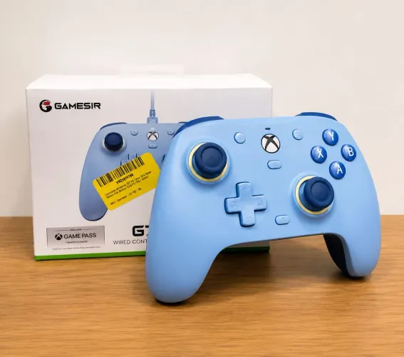 Controle GameSir G7 SE Azul - Excelente Estado - Hall Effect