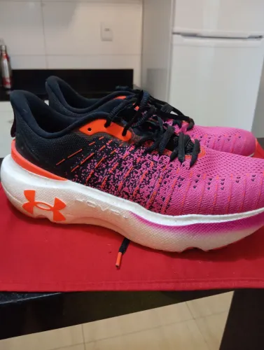 tenis under armour rosa pink tamanho 42