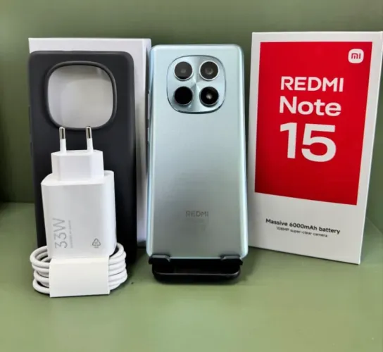Xiaomi Redmi Note 15 4G 256GB + 8GB RAM Novo Entregamos Grátis Rápido