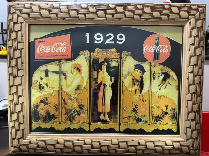 Guadro coca cola 1929