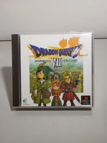 Dragon Quest VII Playstation 1 original japonês Ps1 psone psx PS2 similar Final Fantasy FF