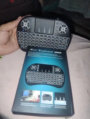 Mini teclado recarregável 
