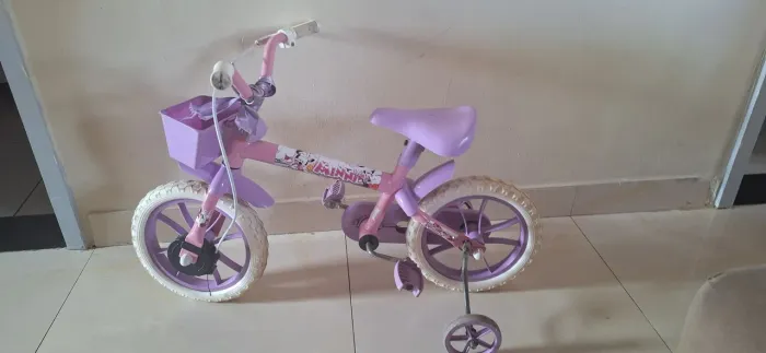 Bicicleta infantil 2/3 anos feminina