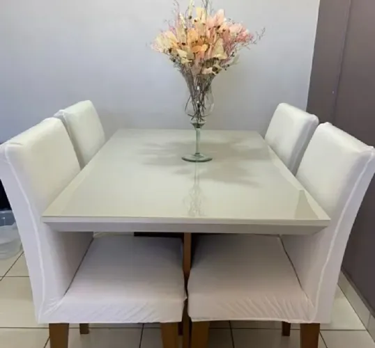 Capa de cadeira 4 é 6 lugares
