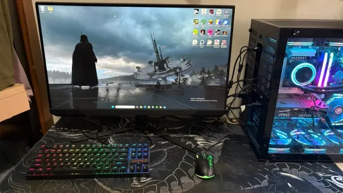 Setup Gamer Completo i9 12900KF / RTX 4060 Ti / 32GB DDR5 / Odyssey 27" 165Hz