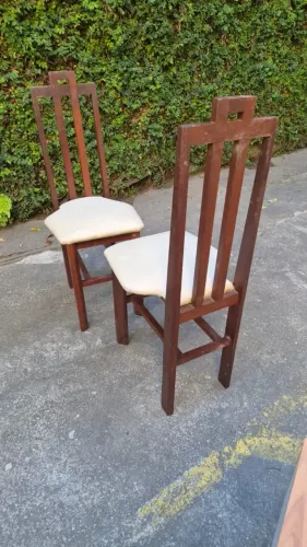 Duas cadeiras pra mesa de jantar