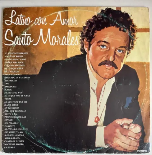 LP VINIL Santo Morales - Latino Con Amor (Boleros)