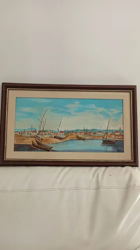 Quadro:"Marina" do pintor De Biasi