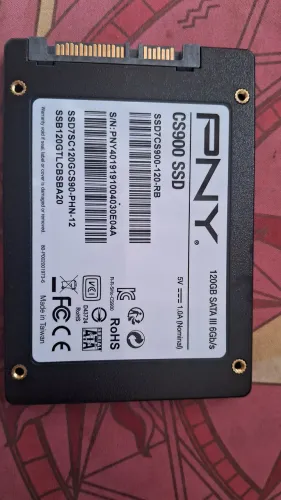 SSD PNY 120GB SATA III com SO